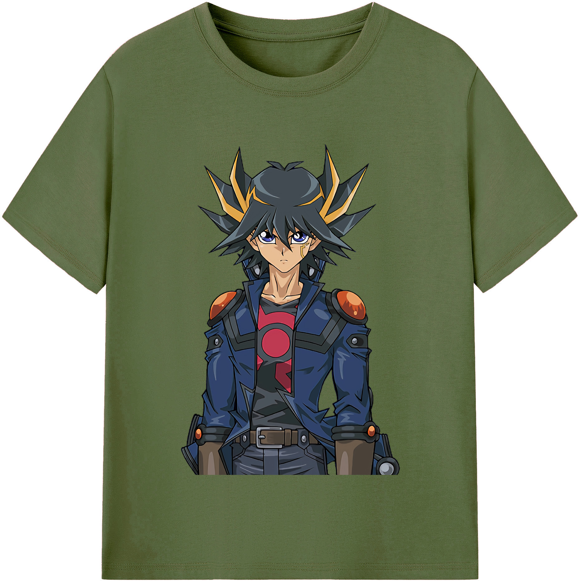 （画像用） 遊☆戯☆王 Yu-Gi-Oh! 綿100％半袖Tシャツ（フロントプリント）